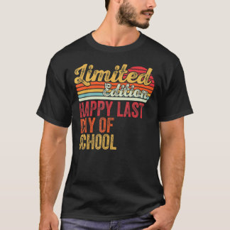 Camiseta Estilo Retro Feliz El Último Día Del Maestro Escol