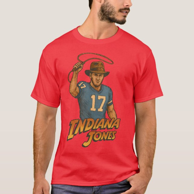Camiseta Estilo Retro Fútbol de Indianapolis (Anverso)