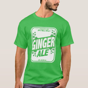 Camiseta Estilo retro GINGER ALE Costume T