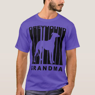 Camiseta Estilo retro Greyhound Grandma Doma Grandparent 