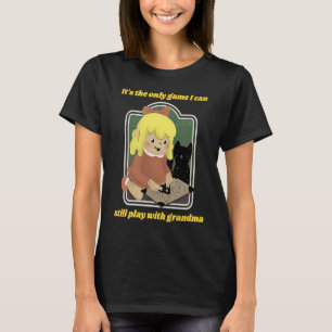 Camiseta Estilo retro hablar el espíritu tachar el humor ne