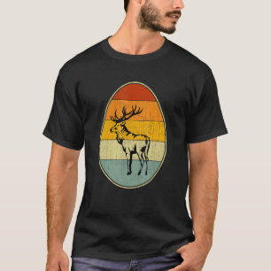 Camiseta Estilo Retro Huevo de Pascua Gráfica Gracioso Día