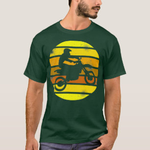 Camiseta Estilo retro Motocross Dirt Bike Sports Vintage