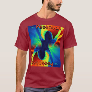 Camiseta estilo retro psicodélico Peekaboo