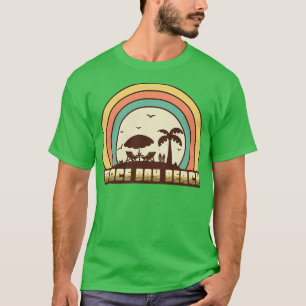 Camiseta Estilo Retro Sunset de Grace Bay Beach