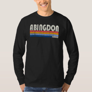 Camiseta Estilo retro vintage 7080 Abingdon Illinois