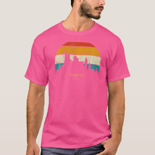 Camiseta Estilo retro vintage Alemania paisaje urbano