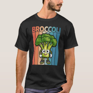 Camiseta Estilo retro vintage Broccoli Broccoli Vegan