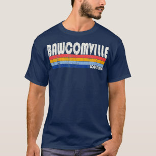 Camiseta Estilo retro vintage de los años 80 Bawcomville Lo