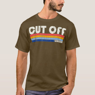 Camiseta Estilo retro vintage de los años 80 cortado en Lui