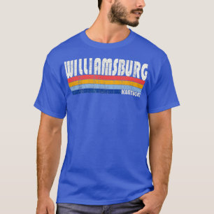 Camiseta Estilo retro vintage de los años 80 Williamsburg K