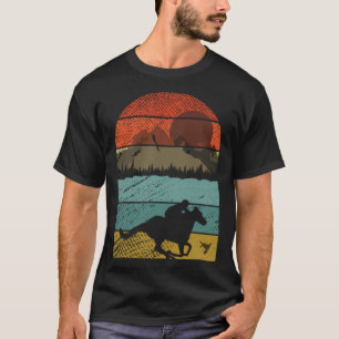 Camiseta Estilo retro vintage Deportes de Carreras de cabal