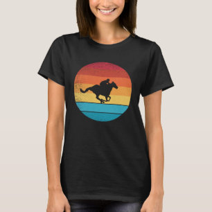 Camiseta Estilo retro vintage Deportes de Carreras de cabal