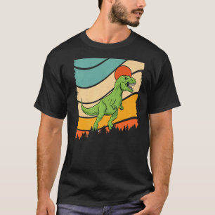 Camiseta Estilo Retro Vintage Dinos Rex Dinosaurio