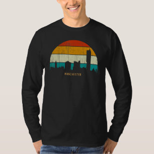 Camiseta Estilo retro vintage horizonte de Inglaterra paisa