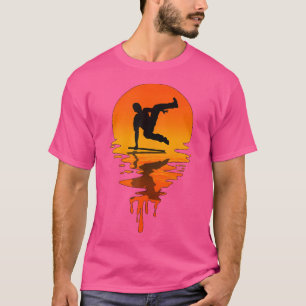 Camiseta Estilo Retro Vintage Parkour