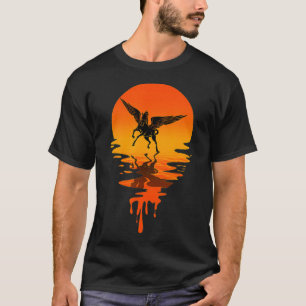 Camiseta Estilo retro vintage Pegasus