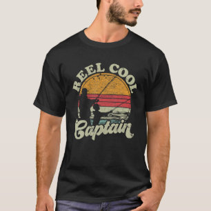 Camiseta Estilo Retro Vintage Reel Estilo Guay Capitán Pesc