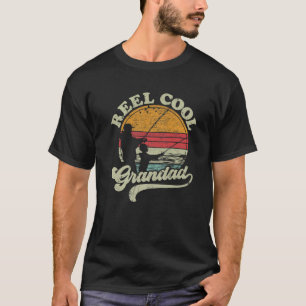 Camiseta Estilo Retro Vintage Reel Estilo Guay Grandad Pesc