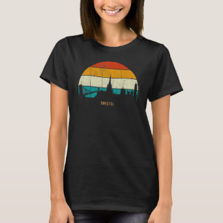 Camiseta Estilo retro vintage Reino Unido paisaje urbano