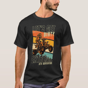Camiseta Estilo retro vintage UTV Quad Offroad Extremo ATV 