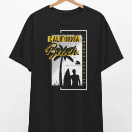 Camiseta estilo Surf California Beach
