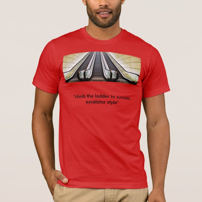 Camiseta Estilo T de la escalera móvil (Anverso)