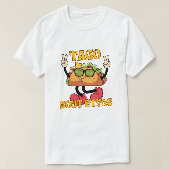 Camiseta Estilo Taco Bout (Diseño del anverso)