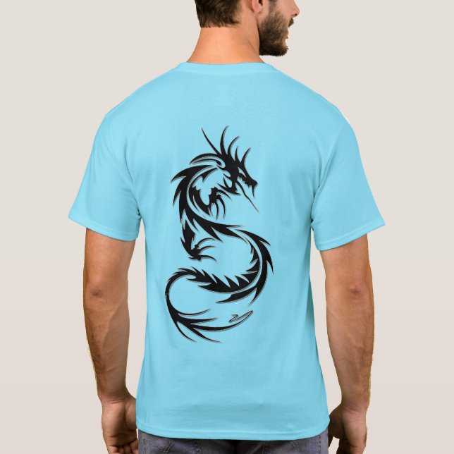 Camiseta estilo Tatto Dragon Trending (Reverso)