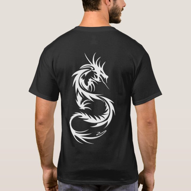 Camiseta estilo Tatto Dragon Trending (Reverso)