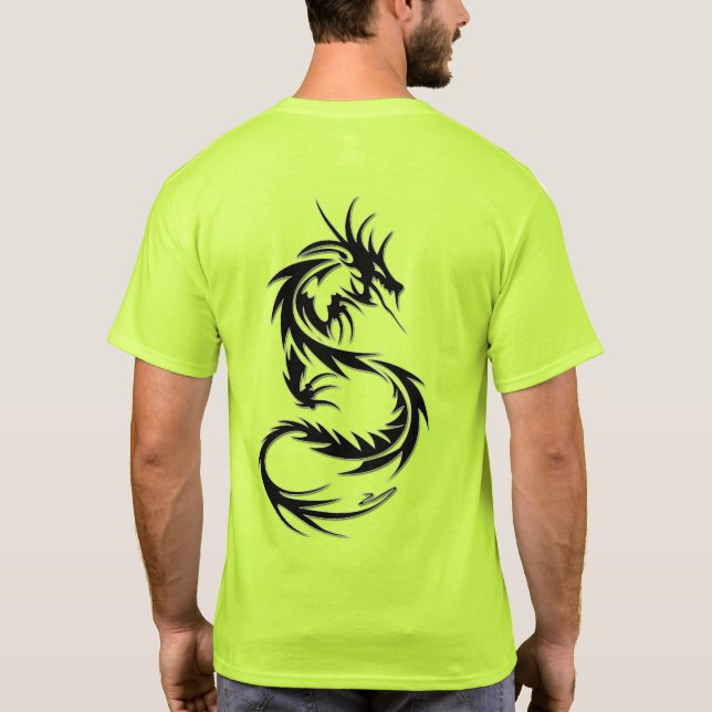 Camiseta estilo Tatto Dragon Trending (Reverso)