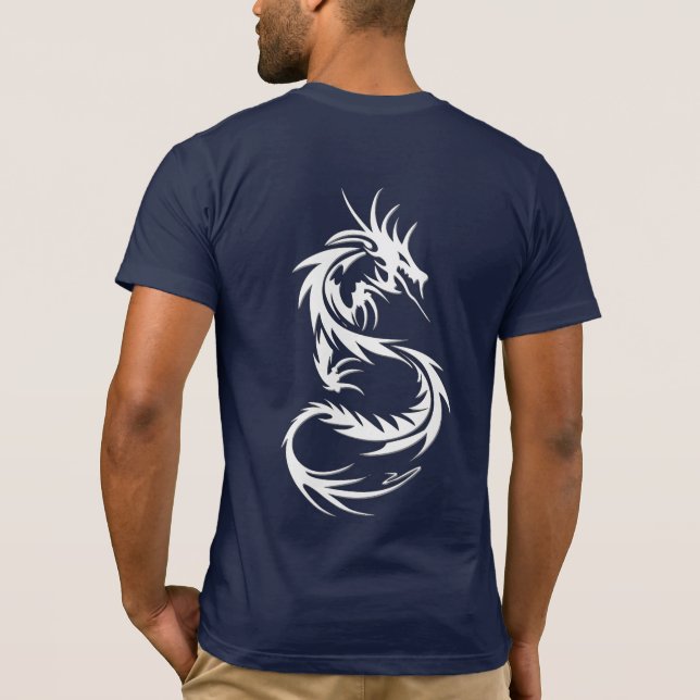 Camiseta estilo Tatto Dragon Trending (Reverso)