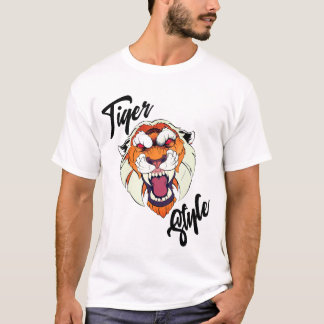 Camiseta Estilo Tigre