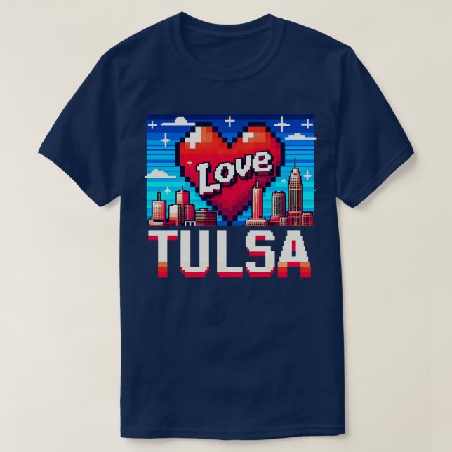 Camiseta Estilo Tulsa (Diseño del anverso)
