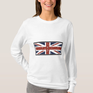 Camiseta Estilo Union Jack del Grunge