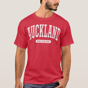 Camiseta Estilo universitario Auckland Nueva Zelanda divert