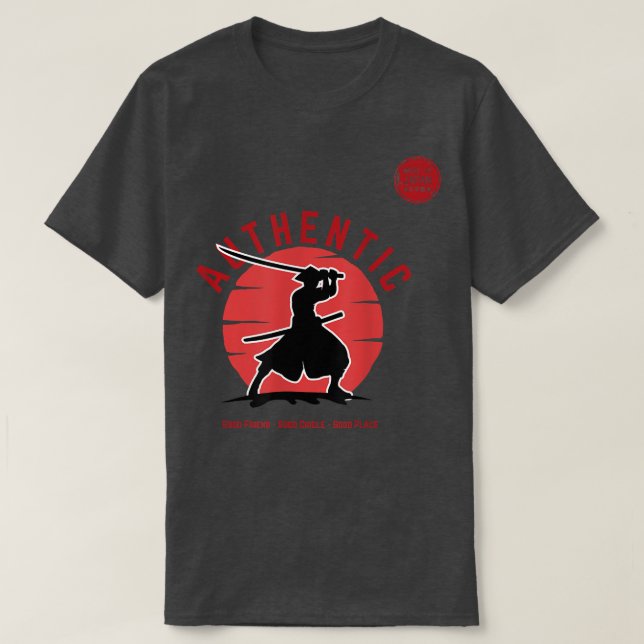 Camiseta Estilo urbano moderno japonés (Diseño del anverso)