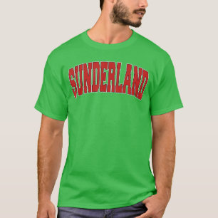Camiseta Estilo Varsity Sunderland Vintage Retro Deportes R