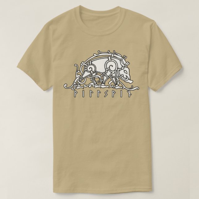 CAMISETA ESTILO VILLSVIN RINGERIKE (Diseño del anverso)