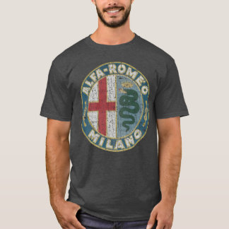 Camiseta ESTILO VINTAGE Alfa Romeo Milano