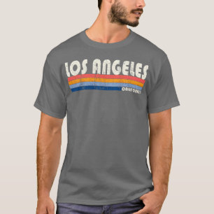 Camiseta Estilo vintage años 70 80 Los Ángeles Ca vintage