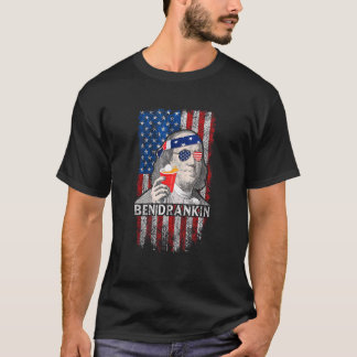 Camiseta Estilo Vintage Ben Drankin Ben Franklin 4 De Julio