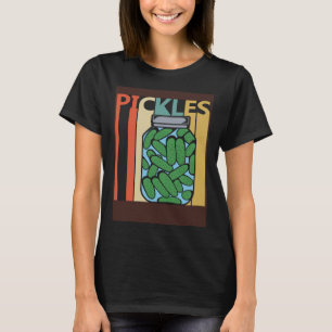 Camiseta Estilo vintage Cute Pickles Vegetable
