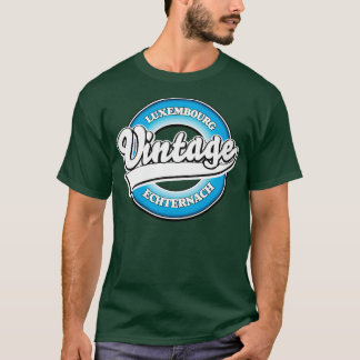 Camiseta Estilo vintage de Echternach luxembourg