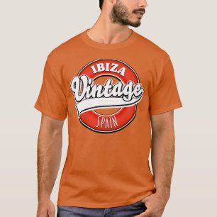 Camiseta Estilo vintage de España en Ibiza