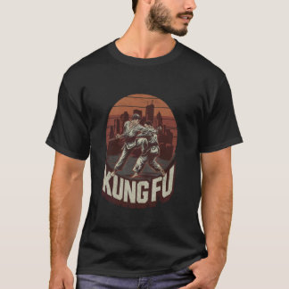 Camiseta Estilo vintage de las artes marciales retro kung f