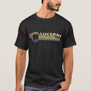 Camiseta Estilo vintage de los 80 LUCERNE, CO
