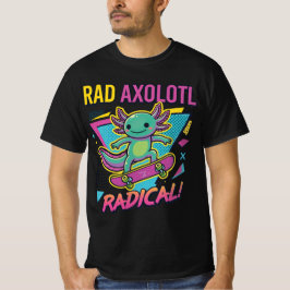 Camiseta Estilo vintage de los 90 Axolotl Skateboard Rad ne