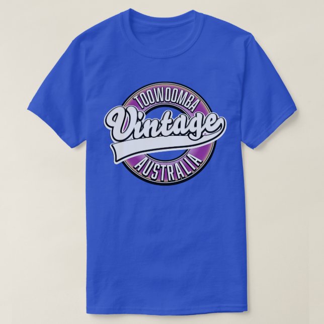 Camiseta Estilo vintage de Toowoomba australia (Diseño del anverso)
