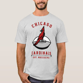Camiseta Estilo Vintage Moderno de Chicago Cardinals